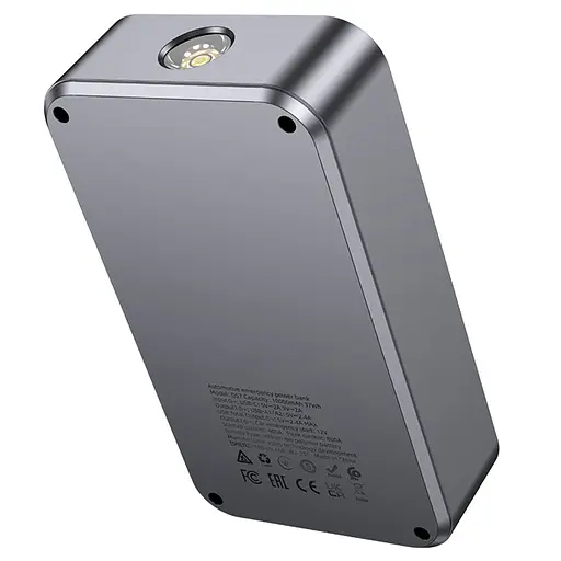 Автомобільний пуско-зарядний пристрій Hoco QS7 Source Smart Emergency Start-Up Power Bank 10000 mAh - фото 5