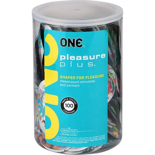 Набір презервативів One Pleasure Plus 100 шт.