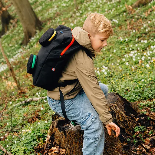 Рюкзак LEGO Brick 1 x 2, 18 л чорний (20204B-0354) - фото 6