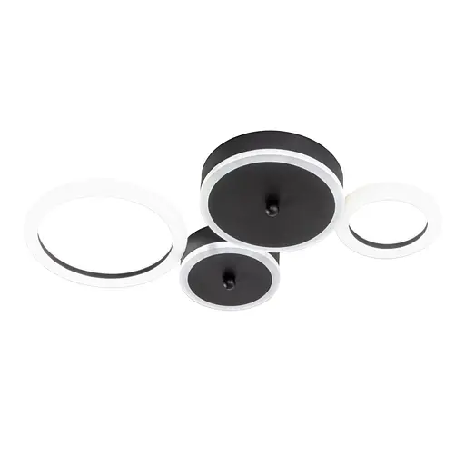 Люстра світлодіодна акрилова Sirius N 3834 BK - фото 2