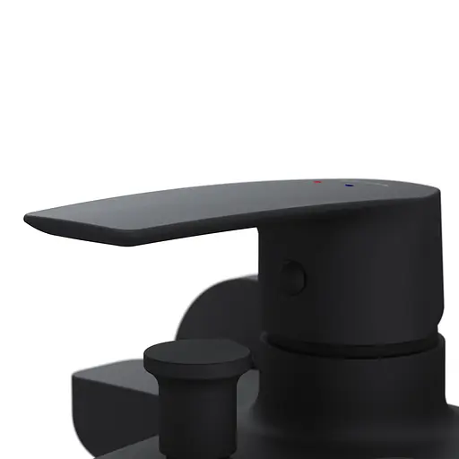 Смеситель для ванны и душа AM.PM Gem черный (F90E10022) - фото 6