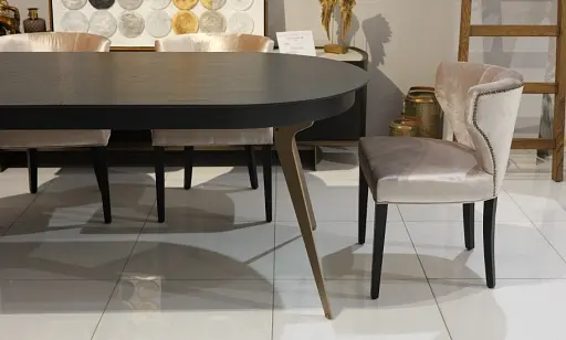 Стол раскладной Elissa 2000/2750x1000x770 черный - фото 7