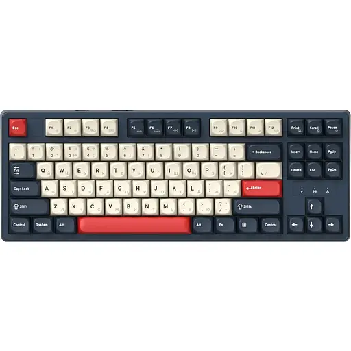 Клавиатура беспроводная GamePro Asgard Ragnar Keychron Super Red Switch Blue (MK285BL)