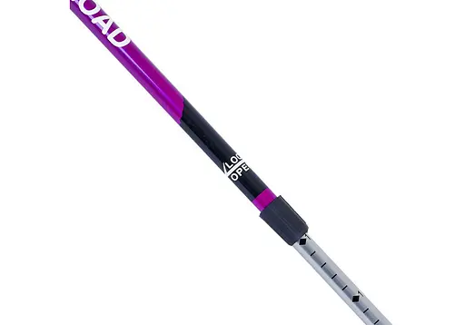 Палка для скандинавської ходьби EasyFit SKY ROAD фіолетова 1 шт (EF-2471-V) - фото 4