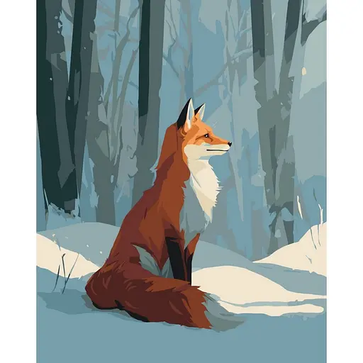 Картина за номерами "Лісова гостя" ©arttem_illustration Art Craft 11749-AC 40х50 см - фото 1