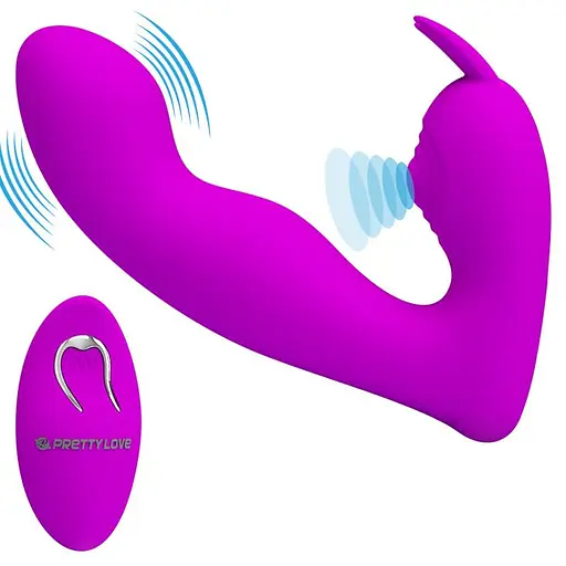 Вібратор Pretty Love Josephine G-spot 10.9 см фіолетовий - фото 2