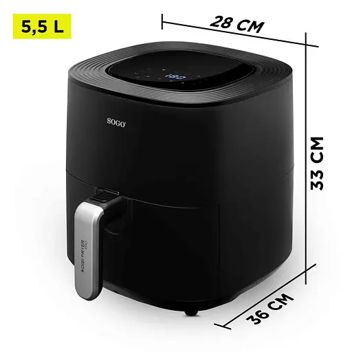 Мультипіч-фритюрниця Sogo SS-10816 (5,5л) - фото 4