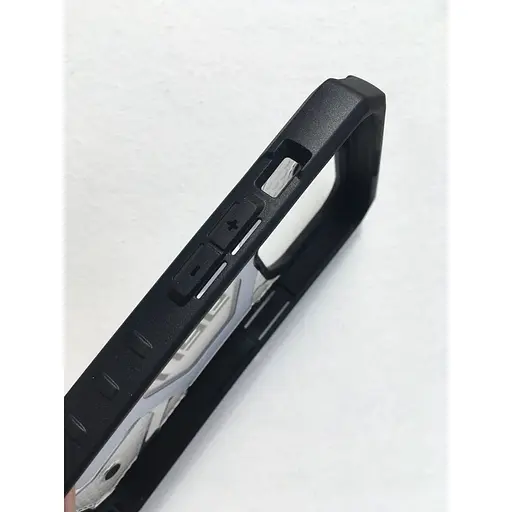 Оригінальний протиударний чохол UAG Pathfinder MagSafe для iPhone 15 Pro Max (6.7") Clear Ice (114301114343) - фото 5