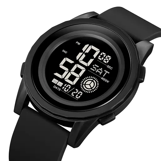 Наручний годинник чоловічий 2082BKBK Black-Black Skmei acs0030317 - фото 2