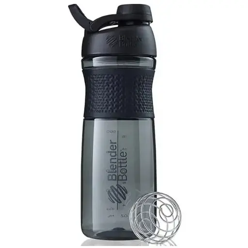 Шейкер спортивный BlenderBottle SportMixer Twist 28oz/820 мл Black (Twist 28oz Black) - фото 1