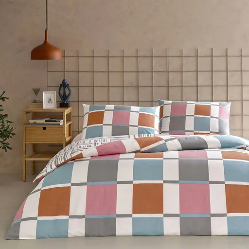 Постільна білизна Loxa Turuncu Ранфорс / простирадло на резинці Tac pbe0051210 - фото 1