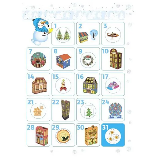 Адвент-календар "Адвент з поробками та завданнями" АДВ007 - фото 8
