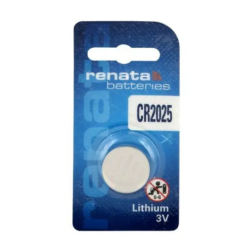 Батарейка Renata CR2025 Lithium (1шт) - фото 1