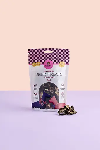 Лакомство для дрессировки собак Natural кишка говяжья 100 г - фото 2