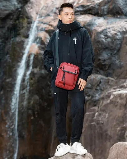 Сумка-слинг через плечо Arctic Hunter K00527 (Красный) - фото 4