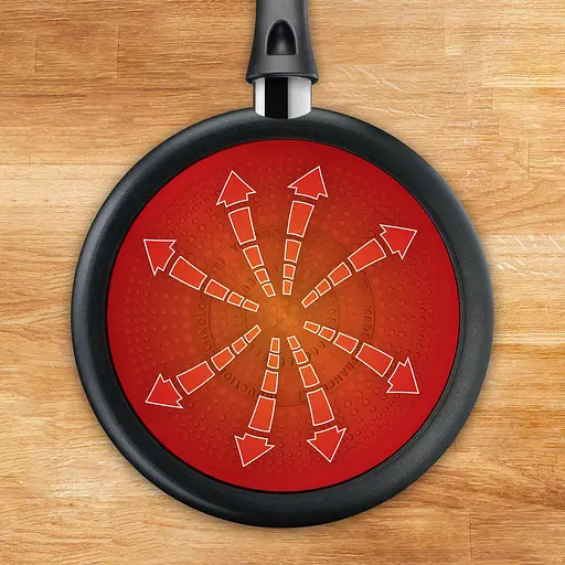 Сковорода WOK Tefal Titanium Force 3X, On 28 см (G3031932) с трехслойным титановым антипригарным покрытием Titanium 3Х - фото 8