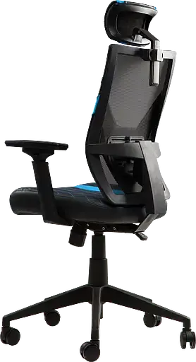 Геймерское кресло GT Racer черное с синим (X-6674 Black/Blue) - фото 4