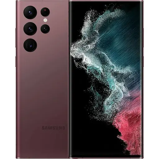 Смартфон Samsung Galaxy S22 Ultra 5G 12/512GB Burgundy S9080/DS [NFC, 2 SIM, no eSIM] (Asian Version)