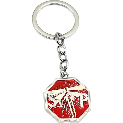 Брелок эмблема дорожный знак Stop The Last of Us 2 / Последний из нас 2 - фото 1