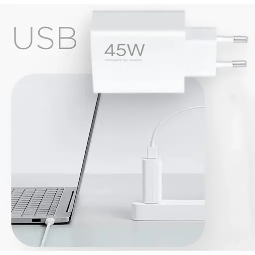 Сетевое зарядное устройство Xiaomi Turbo Charging 45W USB-A (BHR07SLEU) [132392] - фото 5