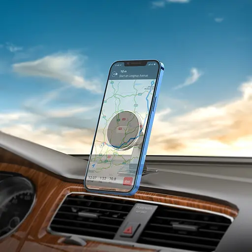 Автодержатель Borofone BH63 магнитный черный серебристый - фото 2