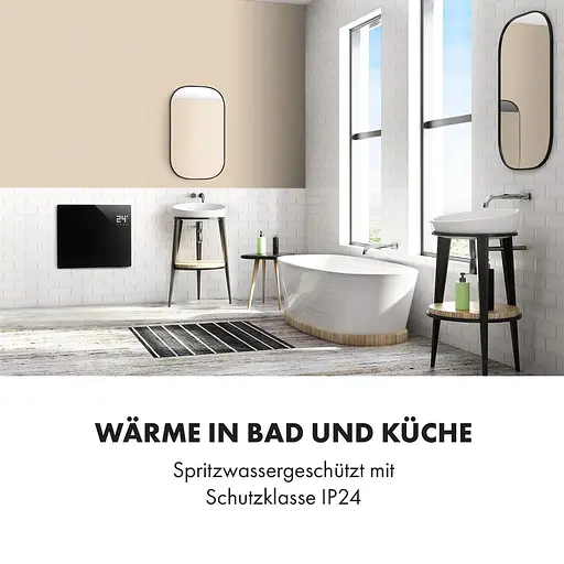 Конвекционный обогреватель Klarstein Bornholm Single Smart черный (10035236)  - фото 5