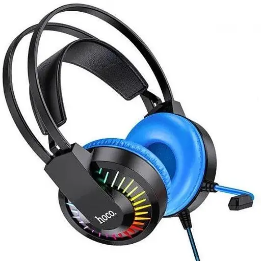 Навушники ігрові Hoco W105 Joyful 2.3 м Blue