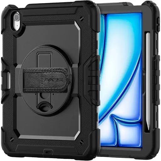 Чохол ArmorStandart Panzer для Apple iPad Air 11" (2024-2025) Black (ARM82526) [135040]