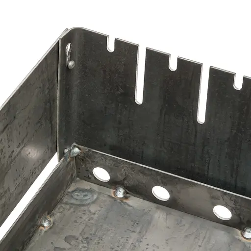 Розкладний розбірний мангал валіза дворівневий на 12 шампурів, Wood&Steel Чорний 82024 - фото 8