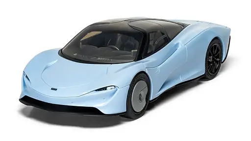 Конструктор Airfix суперкар McLaren Speedtail QUICKBUILD блакитний J6052 - фото 3