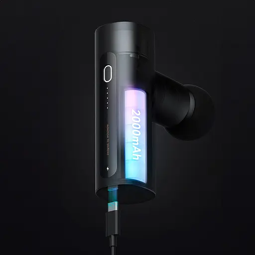 Ударний масажер для тіла Xiaomi Wolonow Massage Gun Lite (FGMN-R-35) Black - фото 5