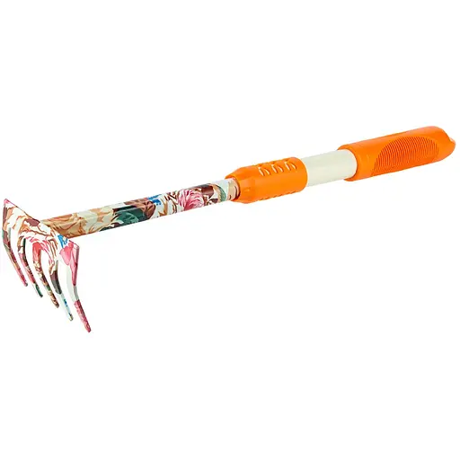 Граблі Flora 5-ти зубні Orange (5043024) - фото 1