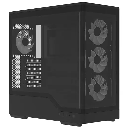 Корпус AeroCool P500A-BK-v1 Black (ACCM-PN08143.11) - фото 7