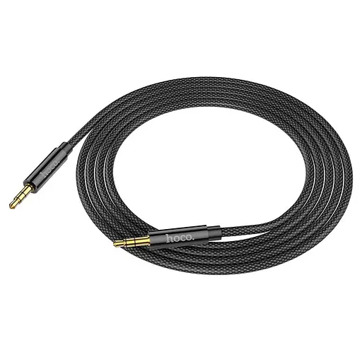 Кабель Hoco UPA19 AUX audio cable L=2M черный - фото 3