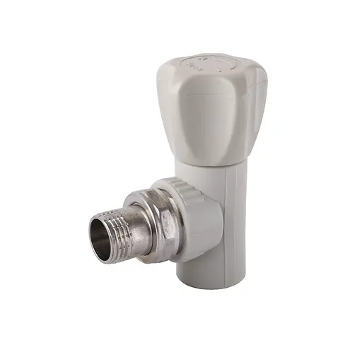 Кран радіаторний кутовий Kalde PPR ф20 x 1/2 000017438 - фото 1