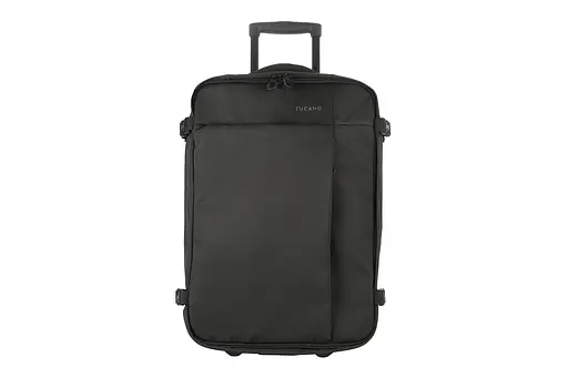 Tucano Сумка дорожная на 2-х колесах, Tucano Tugo S Trolley, 34л, полиэстер, черная - фото 1