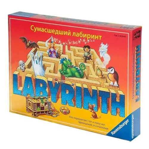 Настільна гра Ravensburger Божевільний лабіринт (Labyrinth) (26448)