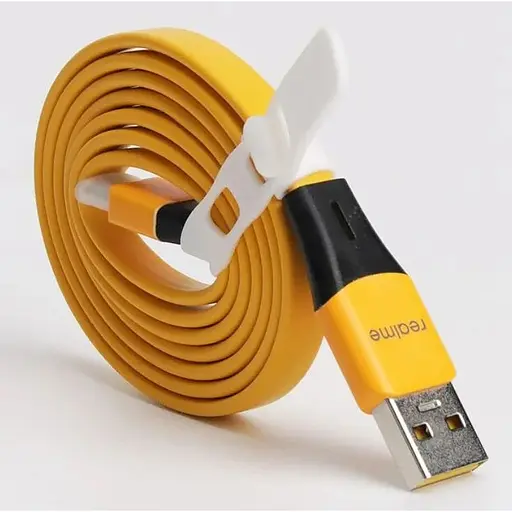 Кабель Data Cable SuperDart / Super Vooc 65W / 6A 1m USB на Type-C / USB-C для Realme yellow - фото 6