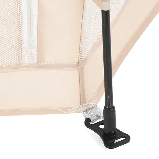 Палатка автоматическая MR 1512 с ковриком, 146x127x110 см, каркасная, сетчатые стены, бежевый - фото 8