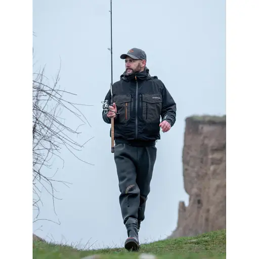 Куртка Savage Gear SG6 Wading Jacket S Black/Grey - фото 4