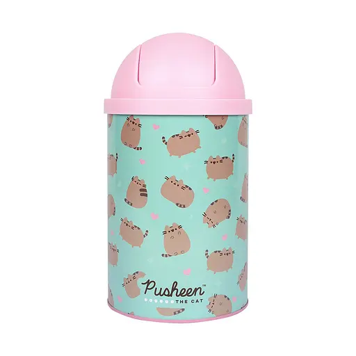 Настільний контейнер для сміття Yes Pusheen металевий 10х18 см (708571)