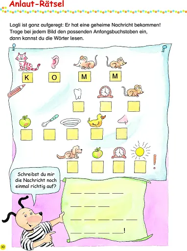 Spielerisch Deutsch lernen. Grundwortschatz-Ratsel fur das 1. Schuljahr - фото 2