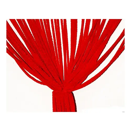 Штора-нити плюшевая - фото 1