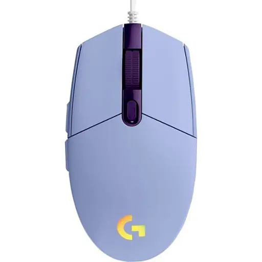 Мышь игровая Logitech G102 Lightsync USB Lilac (910-005854) - фото 1