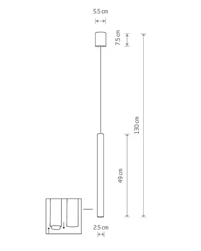 Підвісний світильник Nowodvorski 8797 Laser - фото 2