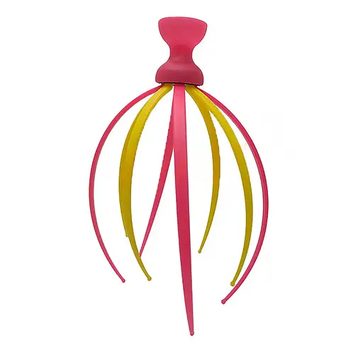 Масажер для голови акупунктурний ручний точковий "Восьминіг", Yu Xin 86409 - фото 1