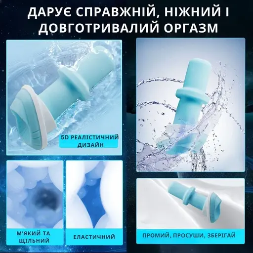 Мастурбатор чоловічий I’MCUM PulseMaster X з підігрівом та вібрацією (7970379617741) - фото 6