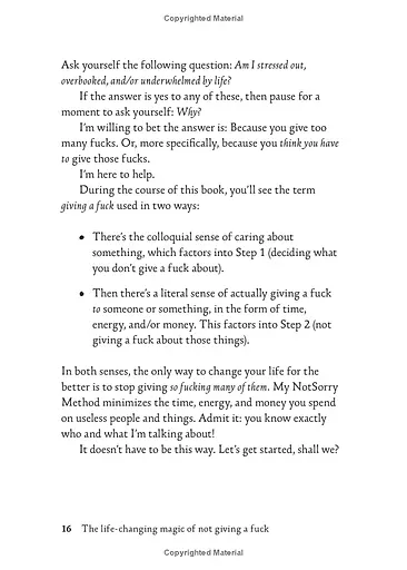 The Life-Changing Magic of Not Giving a F**k - фото 9