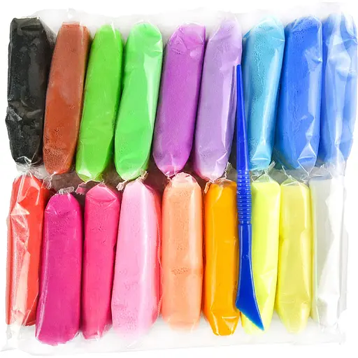 Набор для творчества Strateg U'DO Clay 180 г (10 г x 18 шт.) (41061) - фото 2