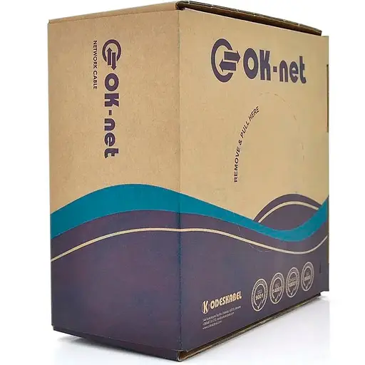 Кабель Одескабель КПпВО-ВПЕ (600) 4x2x0,56 (S / FTP-cat.7), CU, екран., для внутр. робіт, 305м